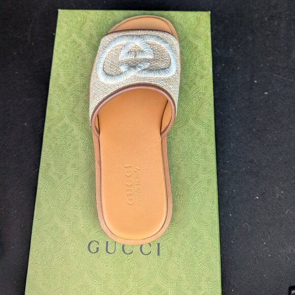 Gucci Slides (with original dust bags and box) - Picture 3 of 4